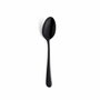 Amefa Lot de 12 Cuillères à Dessert Austin Noir en Acier Inoxydable, Finition Mate, 18,5 cm