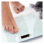 DCook Balance de Bain Gallery - Jusqu'à 180 kg, Verre Trempé 6mm, 28x28x2.5 cm