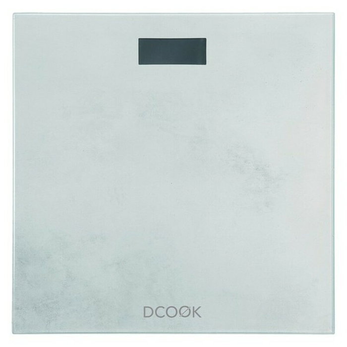 DCook Balance de Bain Gallery - Jusqu'à 180 kg, Verre Trempé 6mm, 28x28x2.5 cm DCook Balance de Bain Gallery - Jusqu'à 180 kg, Verre Trempé 6mm, 28x28x2.5 cm