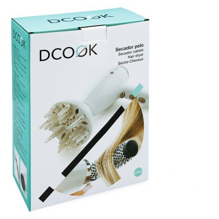 DCook Sèche-cheveux Gallery 2100 W avec concentrateur et diffuseur DCook Sèche-cheveux Gallery 2100 W avec concentrateur et diffuseur