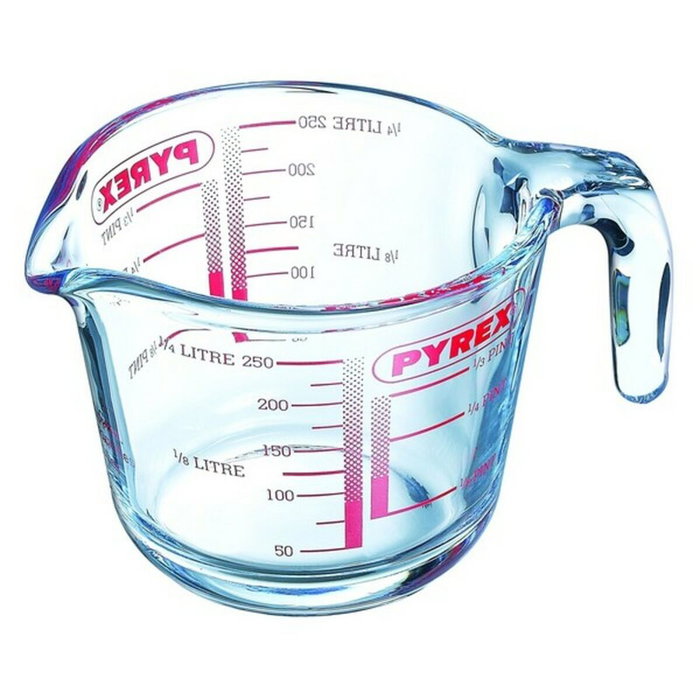 Pyrex Pichet mesureur Iconic'S en verre transparent 13x9,4x7,6 cm Pyrex Pichet mesureur Iconic'S en verre transparent 13x9,4x7,6 cm