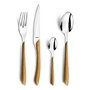 Amefa Set 24 Couverts Eclat Bois/Métal 14-8-25 cm