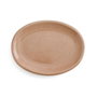 Anaflor Plat Ovale en Terre Cuite Barro Anaflor 33x25 cm Beige