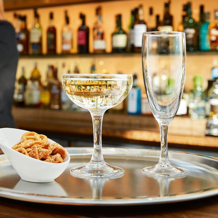 Caja 12 Copas Flauta Vidrio Elegance Arcoroc 17 cL