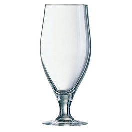 Arcoroc Lot de 6 Verres à Bière en Verre Modèle Cervoise 38 cL
