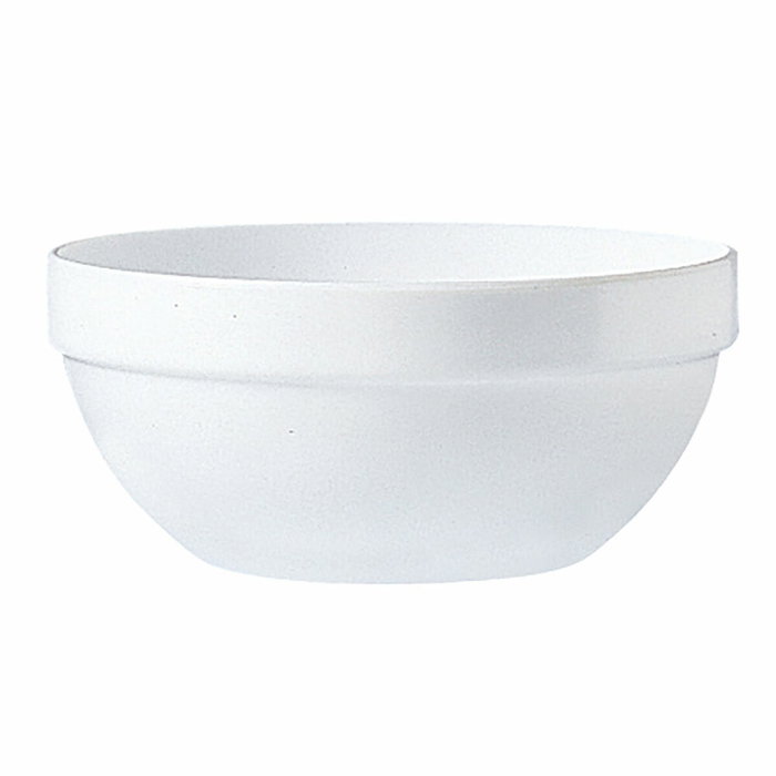 Arcoroc Set de 6 Bols en Verre Opal Restaurant Blanc 12 cm Arcoroc Set de 6 Bols en Verre Opal Restaurant Blanc 12 cm