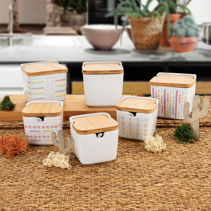 Salero Cerámico Arizona Quid 12x12x11 cm