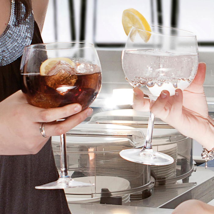 Arcoroc Verre à cocktail Peak 70 cL Lot de 6 Verres en Verre Brillant Fabriqué en France