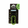 Quid Set de 3 Éplucheurs Veggy Vert Métal 19x10x5 cm