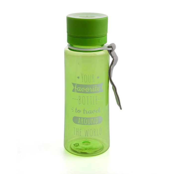 Quid Bouteille de Transport Quidate 0,55 L Plastique Sans BPA Lave-vaisselle Multicolor