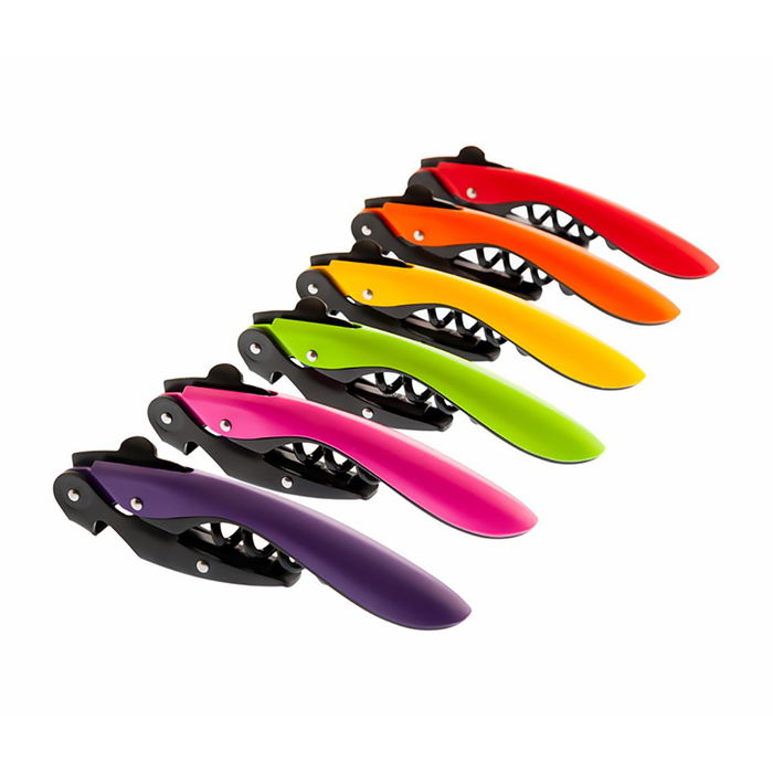 Koala Tire-bouchon Sommelier Acier chromé Brillant High Tech 11,5x1,8x2,9 cm