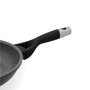Bidasoa Poêle Tribeca 28 cm, Antiadhésive, Compatible Induction, Noir