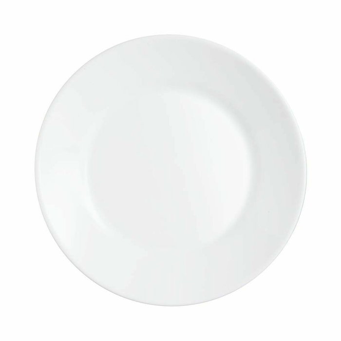 Arcoroc Set 6 Plats Llanos Opal Restaurant 23,5 cm en Verre Trempé Extra Résistant Arcoroc Set 6 Plats Llanos Opal Restaurant 23,5 cm en Verre Trempé Extra Résistant