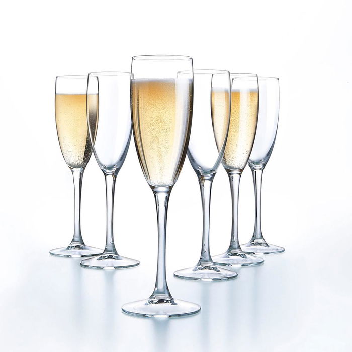 Coupe de champagne Arcoroc Vina Transparent verre 6 Unités (19 cl) Coupe de champagne Arcoroc Vina Transparent verre 6 Unités (19 cl)