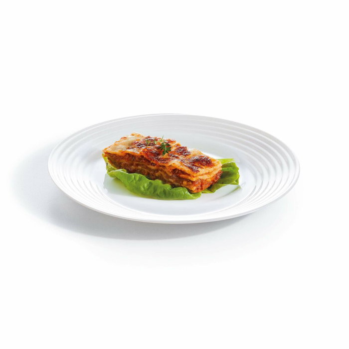Luminarc Harena Vaisselle Opal 18 Pièces - 6 Personnes Verre Blanc Résistant
