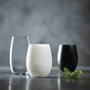 Chef&Sommelier Set de Verres PRIMARY BLACK Noir 360 ml, 6 Pièces