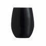 Chef&Sommelier Set de Verres PRIMARY BLACK Noir 360 ml, 6 Pièces