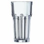 Arcoroc Lot de 6 Verres Hauts Granity en Verre Trempé, 42 cL, Fabriqué en France