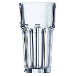 Arcoroc Verres Hauts Granity 31 cL - Lot de 6 Verres en Verre Trempé Extra Résistant - Transparent