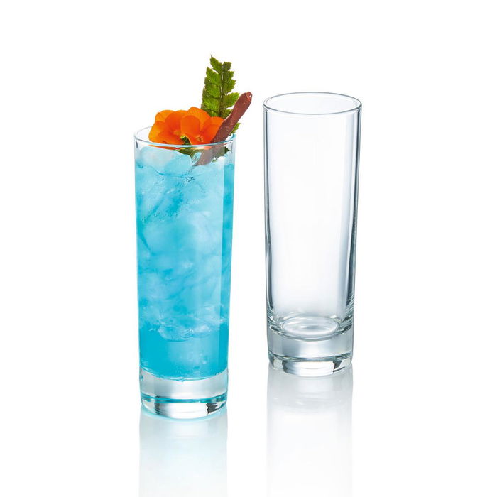 Caja 6 Vasos Altos Vidrio Islande Arcoroc 22 cL