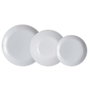 Luminarc Vajilla Opal Diwali Granit 18 Piezas - 6 Personas Gris Vidrio