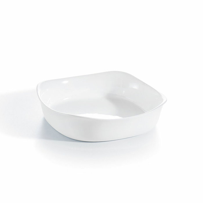 Luminarc Plat à Four Carré Opal Smart Cuisine 20 cm en Verre Trempé Blanc Luminarc Plat à Four Carré Opal Smart Cuisine 20 cm en Verre Trempé Blanc
