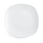 Quid Plato Llano Novo Vinci Porcelana 26,6 cm Blanco (6 Unidades) Apilable Microondable Lavavajillas