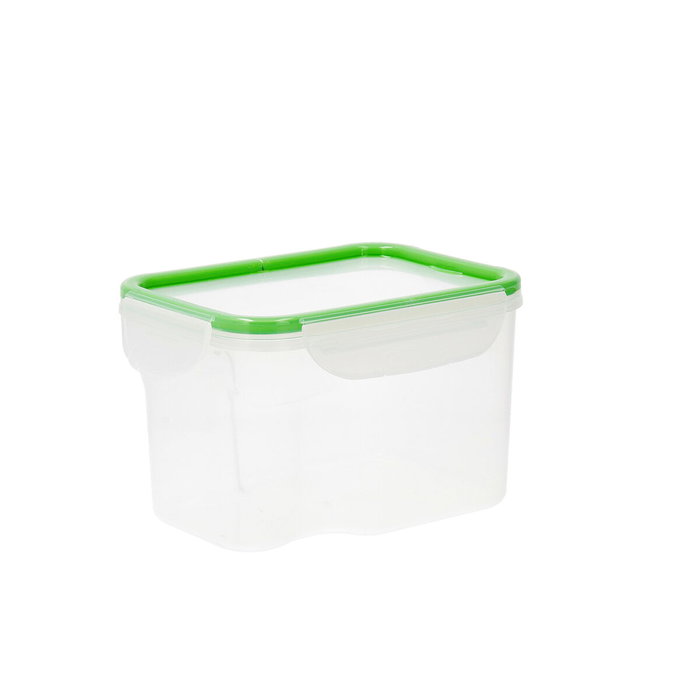 Boîte à lunch hermétique Quid Greenery 1,8 L Transparent Plastique (Pack 4x) Boîte à lunch hermétique Quid Greenery 1,8 L Transparent Plastique (Pack 4x)