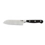 Quid Professional Couteau Santoku Inox Chef Black, Acier Inoxydable, Noir, 13 cm (10 Unités)