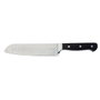 Quid Professional Couteau Santoku Black Noir Métal (Pack de 6)
