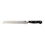 Quid Professional Couteau à Pain Inox Chef Black Acier Inoxydable 20 cm (6 Unités)