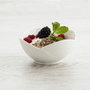 Quid Mini Bol Porcelana Select 11 cm Blanc Céramique (6 Unités)