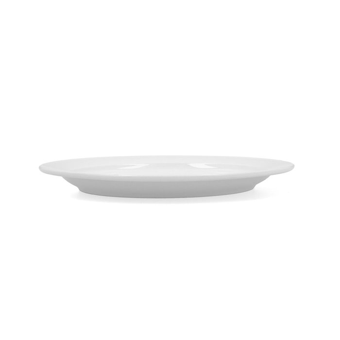 Bidasoa Assiette plate Glacial Céramique Blanc (24 cm) (Pack 6x) lifetstyle