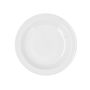 Bidasoa Plato Hondo Glacial Ala Estrch Porcelana Blanco 23 cm (6 Unidades) Apto Lavavajillas Microondas Frigorífico Resistente