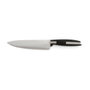 Quid Couteau de Chef en Acier Inoxydable Habitat, 20 cm, Noir, Vendu par 12