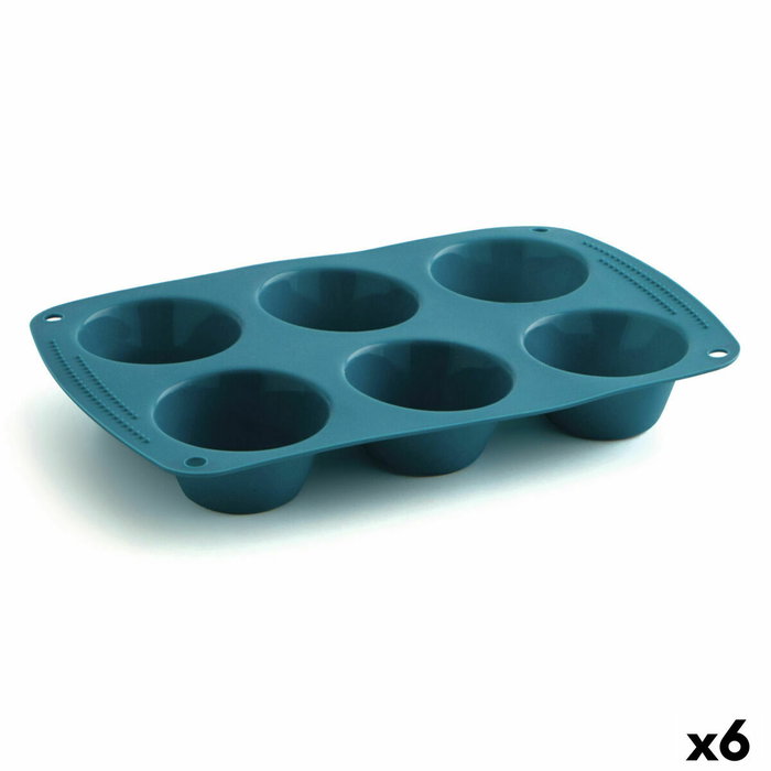 Quid Moule en silicone Ozon 26,5x16,6 cm 6 unités