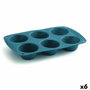 Quid Moule en silicone Ozon 26,5x16,6 cm 6 unités