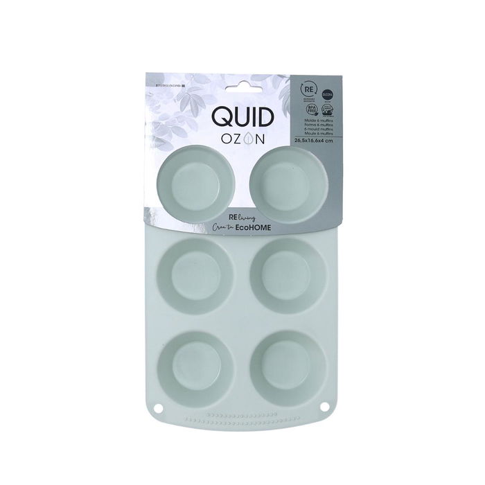 Moules à Muffins Quid Silik One (26,5 x 16,6 cm) (Pack 6x)