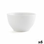 Bol Quid Snow Blanc Céramique 510 ml (6 Unités)