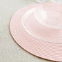 Quid Set de 12 sets de table Vita Peoni Rose 38 cm Polypropylène