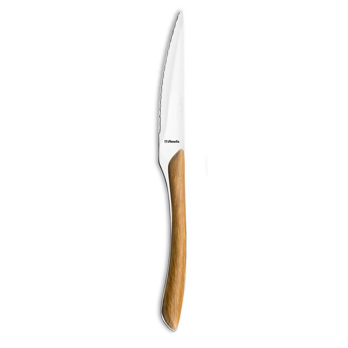 Couteau de table Amefa Eclat 23 cm Métal Bicolore (Pack 6x) Couteau de table Amefa Eclat 23 cm Métal Bicolore (Pack 6x)