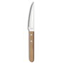 Amefa Couteau à Steak Acier Inoxydable Manche Bois 21 cm (12 Unités)