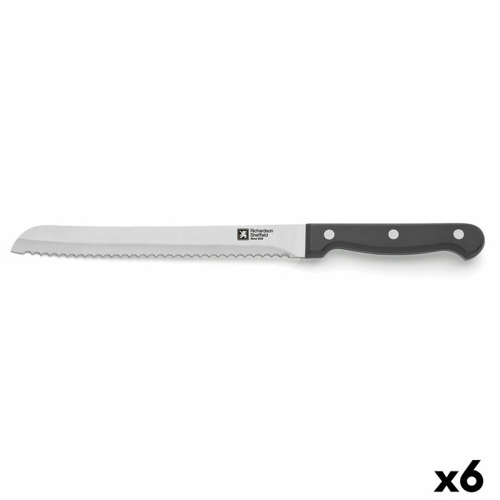 Richardson Sheffield Couteau à Pain Artisan 23 cm Acier Inoxydable Set de 6 Unités