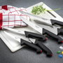 Sabatier Couteau de Boucher Pro Tech 25 cm Acier Inoxydable Lame 25 Ans de Garantie Lot de 6 Unités Ergonomique