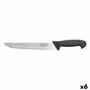 Sabatier Couteau de Boucher Pro Tech 25 cm Acier Inoxydable Lame 25 Ans de Garantie Lot de 6 Unités Ergonomique