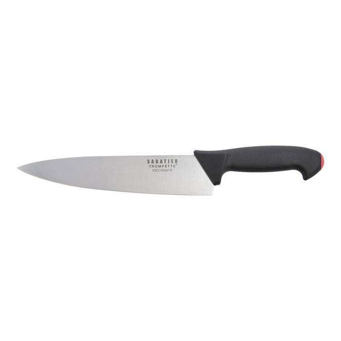 Sabatier Couteau de Chef Pro Tech 25 cm en Acier Inoxydable Mate, Manche Ergonomique Soft Touch, Lot de 6 Sabatier Couteau de Chef Pro Tech 25 cm en Acier Inoxydable Mate, Manche Ergonomique Soft Touch, Lot de 6