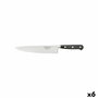 Sabatier Couteau Chef Origin 20 cm (6 Unités) Acier Inoxydable In.ox. Mate Lame Extra-Afilada