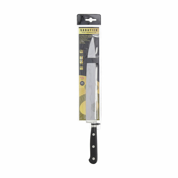Sabatier Couteau à découper Origin 25 cm (6 Unités) - Acier Inoxydable, Manche Soft Touch Ergonomique, Finition Mate