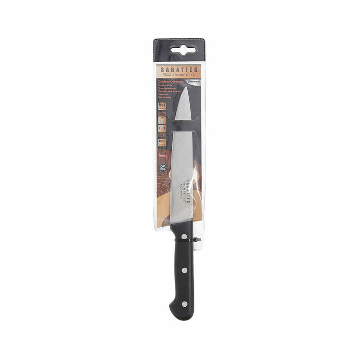 Sabatier Couteau à Trancher Universal 18 cm (6 Unités) en Acier Inoxydable, Lame Extra-Afilada, Manche Ergonomique Soft Touch