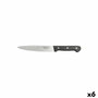 Sabatier Couteau à Trancher Universal 18 cm (6 Unités) en Acier Inoxydable, Lame Extra-Afilada, Manche Ergonomique Soft Touch